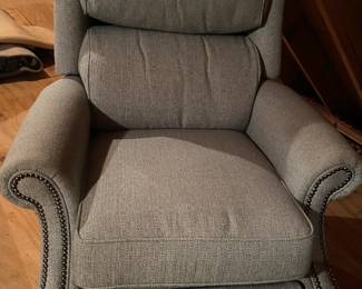 Gray recliner