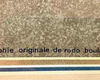 Rodo Boulanger “Musicians” – framed, with COA