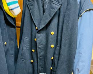 Naval coats.