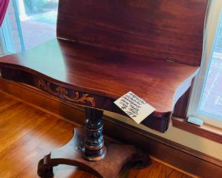 American Mahogany Empire table $175.00!