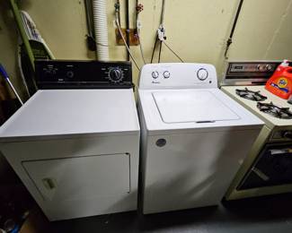 Washer and dryer