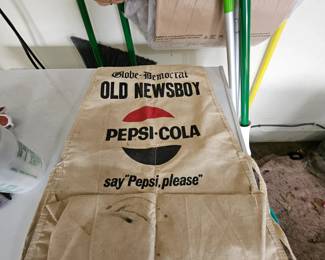 Pepsi cola newsboy smock