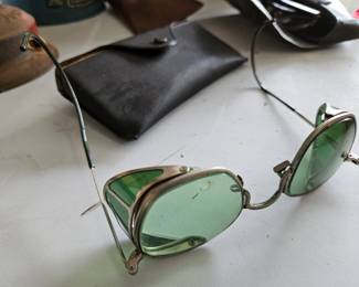 Vintage safety glasses