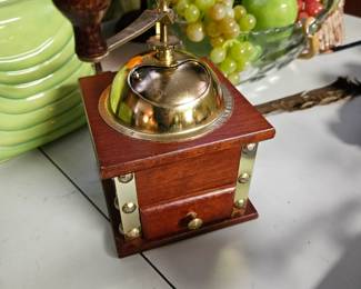 Vintage tage coffee grinder