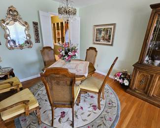 Retro mid century dining room set