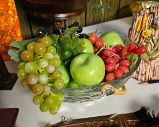Vintage fruit decoration