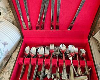 Vintage flatware set
