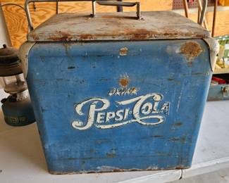 Vintage pepsi cola cooler