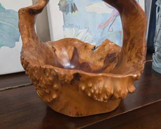 Hand Crafted Wooden Bowl