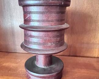 Wooden Mid Century Candle holders - various sizes