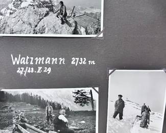 THIS IS A PAGE OUT OF HER PHOTO ALBUMS. WE HAVE MANY ALBUMS OF HERS THROUGHOUT THE YEARS DATING BACK TO PRE-WWII IN GERMANY.