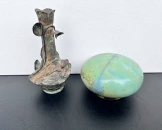 ANTIQUE BRONZE VASE