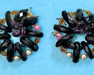 LARGE VINTAGE EARRINGS