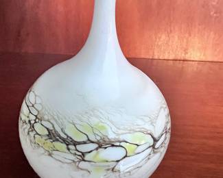 GLASS BLOWN VASE
