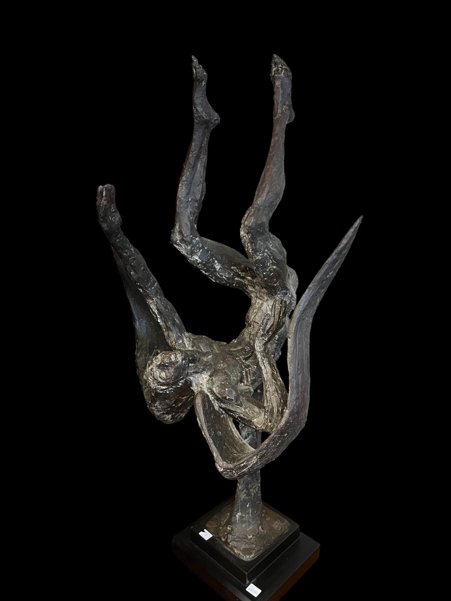 Charles Umlauf. bronze. Icarus.