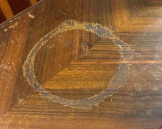 (22)  Antique Art Deco Vanity w/Chair  45"Wx20"Dx63"H   $175