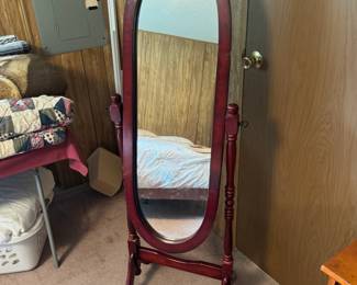 (21)  Wardrobe Mirror  21"Wx16"Dx57"H   $75