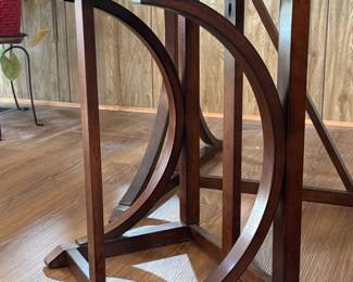 (11)  Drop Leaf Bar Height Table w/2 Stools  48"Wx32"Dx36"H   $215