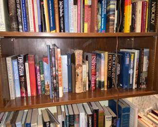 Books on every shelf and every room!