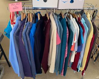 Assorted name brand women’s clothes 