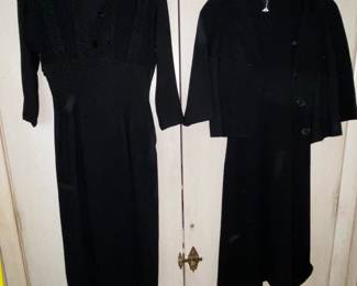 Assorted Vtg. Black dresses