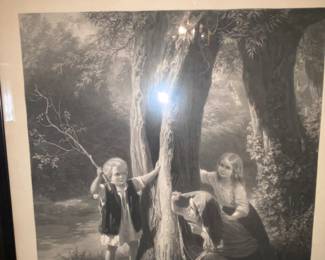 B/W art print 