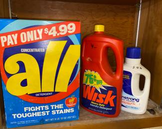 Vtg. Laundry items