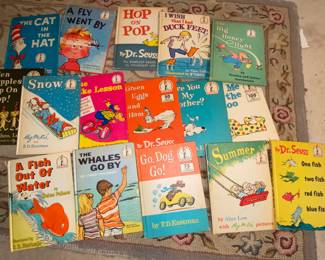 Vtg. Dr. Seuss books 