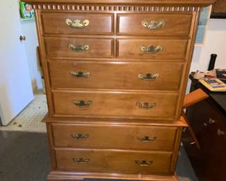Lovely tall boy dresser