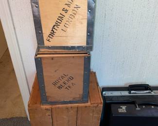 Tea shipping boxes 