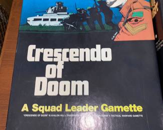 Crescendo of Doom -squad leader game - unused 