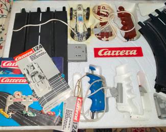 Carrera slot car close up