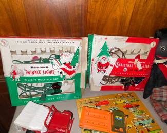 Vtg. Christmas lights 
