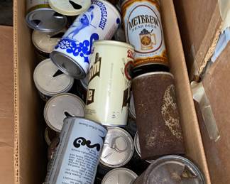 Beer can collection 