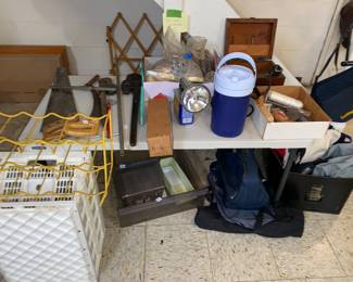 Assorted basement wares