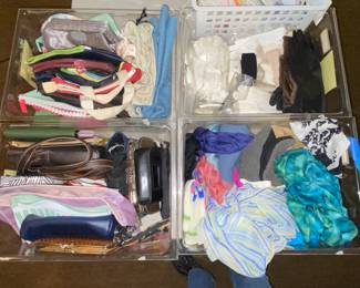 Vtg scarves and accessories 