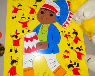 Playskool “10 Little Indians” puzzle