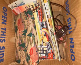 Vtg train items 