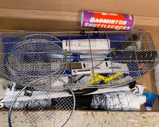 Vtg badminton set