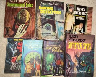 Alfred Hitchcock children’s suspense  books 