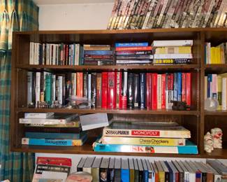 Vtg.books and board games