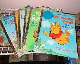 Assorted Little Golden books