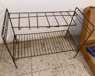 Vtg wire record holder