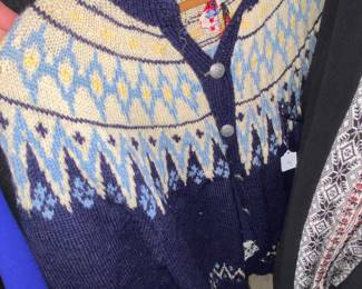 Scottish/Irish wool sweaters 