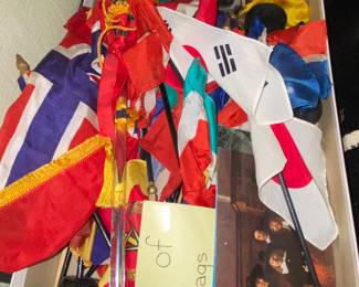 Vtg. World flags