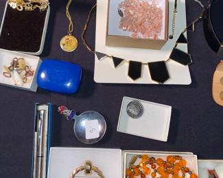 Assorted costume jewelry 
