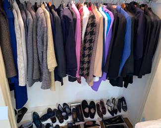 Assorted new and vintage women’s wear