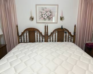Dixie Casa Bonita Spanish Mediterranean headboard