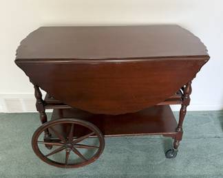 Antique tea cart