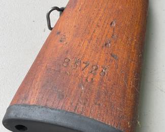 LOT 1094 ANTIQUE HARDWOOD RIFLE STOCK